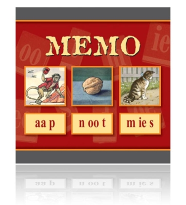 Afbeeldingen van Memory, Aap - Noot - Mies