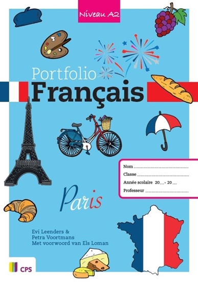 Afbeelding van Taalportfolio Frans niveau A2- klassenset (25 ex., incl. handleiding)