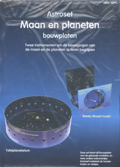 Afbeelding van Astroset maan en planeten bouwplaten