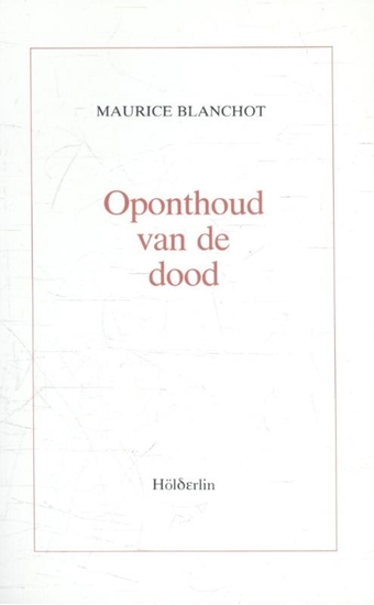 Afbeelding van Oponthoud van de dood