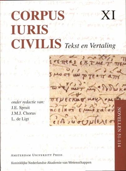 Afbeelding van Corpus Iuris Civilis Corpus Iuris Civilis Novellen 51 - 114
