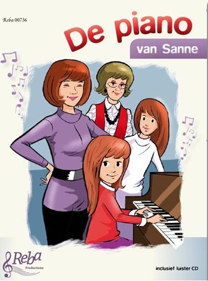 Afbeelding van De piano van Sanne