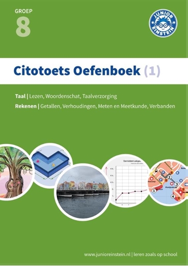 Afbeelding van Citotoets oefenboek 1; Gemengde opgaven; Groep 8