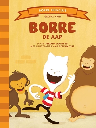 Afbeeldingen van De Gestreepte Boekjes Borre de aap