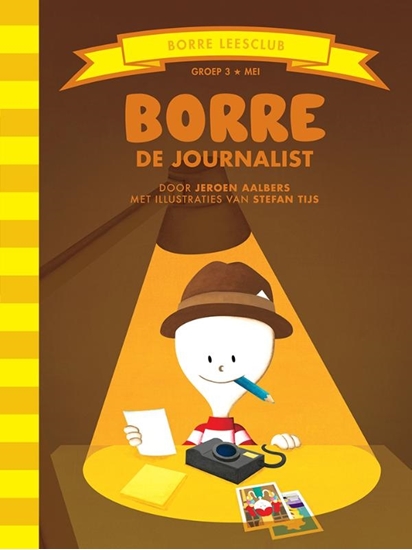 Afbeelding van De Gestreepte Boekjes Borre de journalist