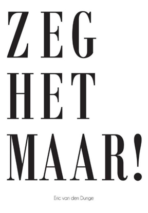 Afbeeldingen van Zeg het maar!
