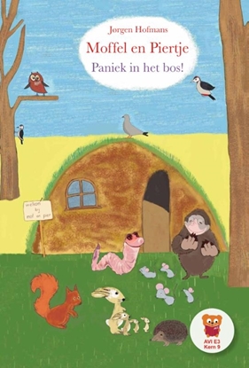 Afbeeldingen van AVI Bereslim Moffel en Piertje Paniek in het bos