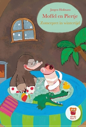 Afbeeldingen van AVI Bereslim Moffel en Piertje Zomerpret in wintertijd