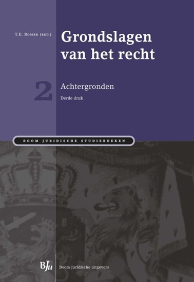 Afbeelding van Boom Juridische studieboeken Grondslagen van het recht 2: Achtergronden