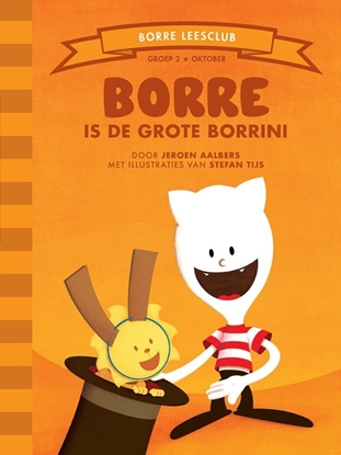 Afbeeldingen van De Gestreepte Boekjes Borre is de Grote Borrini