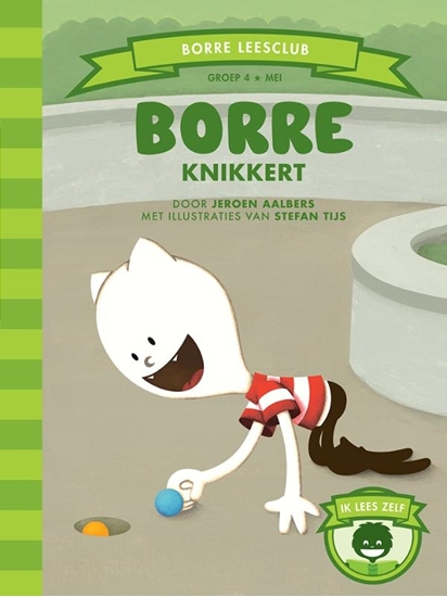 Afbeelding van De Gestreepte Boekjes Borre knikkert