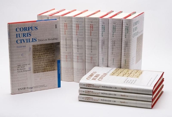 Afbeelding van Corpus Iuris Civilis Corpus iuris civilis compleet tekst en Vertaling 12 delen