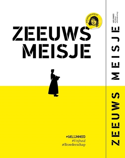 Afbeelding van Beeld in Zeeland Zeeuws Meisje #vrijheid #gelijkheid #broederschap