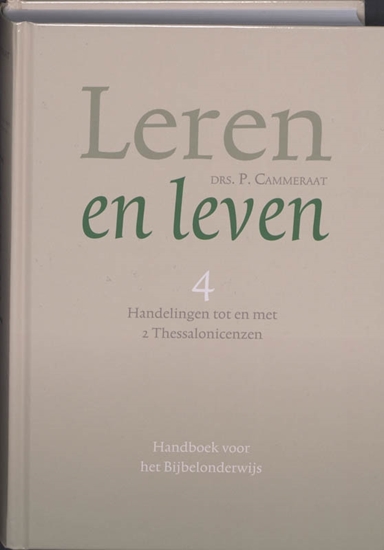 Afbeelding van Leren en leven 4 Handelingen tot en met 2 Thessalonicenzen