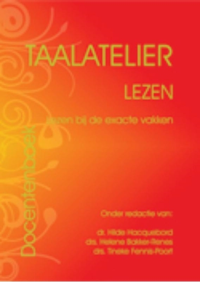 Afbeelding van Taalatelier Exacte vakken Docentenboek