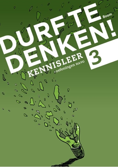 Afbeelding van Durf te denken! Durf te denken! havo 3 Werkboek