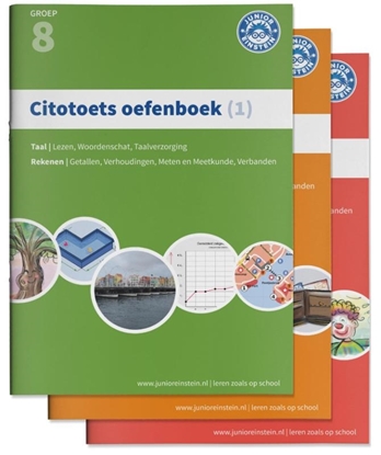 Afbeeldingen van Citotoets oefenboek 1; Groep 8