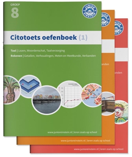 Afbeelding van Citotoets oefenboek 1; Groep 8