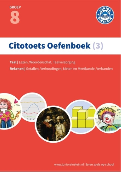 Afbeelding van Citotoets oefenboek 3; Gemengde opgaven; Groep 8