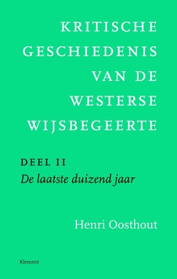 Afbeelding van Kritische geschiedenis van de westerse wijsbegeerte 2 De laatste duizend jaar