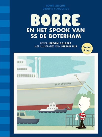 Afbeelding van De Gestreepte Boekjes Borre en het spook van ss De Boterham