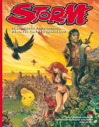 Afbeeldingen van Storm De kronieken van Pandarve De navel van de Dubbele God