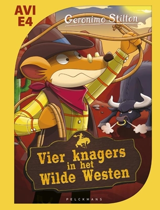 Afbeeldingen van Makkelijk lezen - Vier knagers in het Wilde Westen