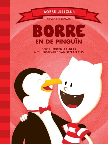 Afbeelding van De Gestreepte Boekjes Borre en de pinguin