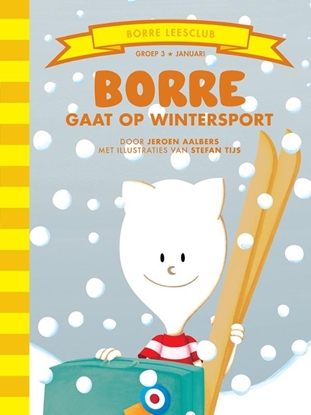 Afbeeldingen van De Gestreepte Boekjes Borre gaat op wintersport