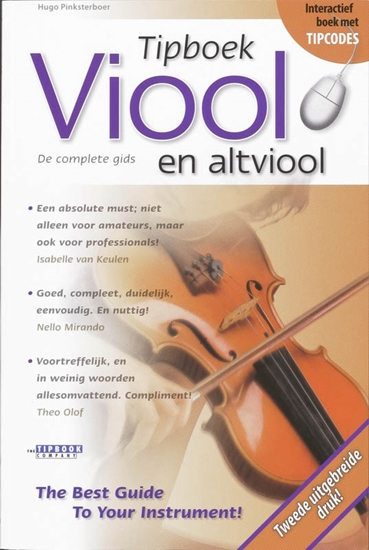 Afbeelding van Tipboek Viool en altviool