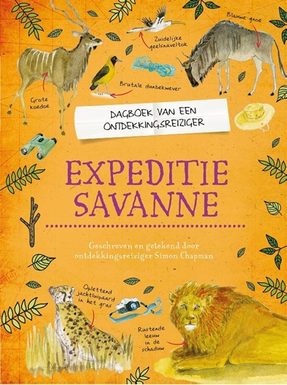 Afbeelding van Dagboek van een ontdekkingsreiziger Expeditie Savanne