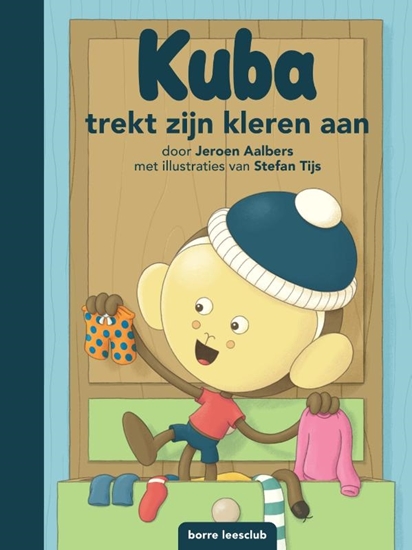 Afbeelding van Borre Leesclub Kuba trekt zijn kleren aan