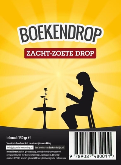 Afbeelding van Boekendrop zoet, doos met 14 zakjes a 150 gram