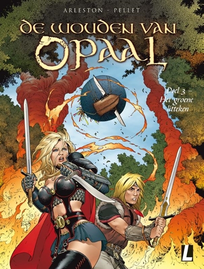 Afbeelding van De wouden van Opaal Het groene litteken