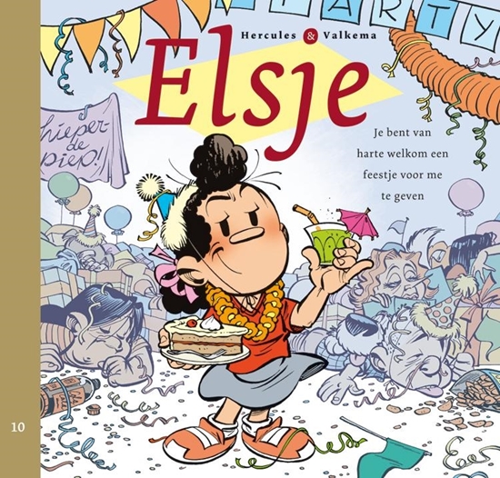 Afbeelding van Elsje Je bent van harte welkom een feestje voor me te geven