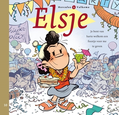 Afbeeldingen van Elsje Je bent van harte welkom een feestje voor me te geven