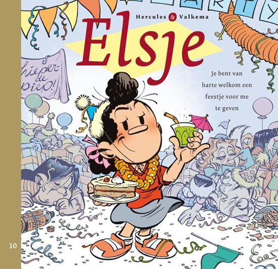 Afbeelding van Elsje Je bent van harte welkom een feestje voor me te geven