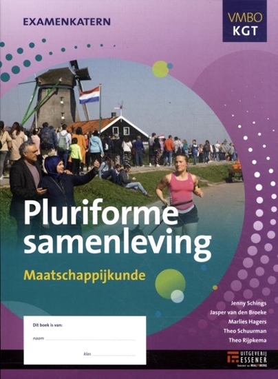Afbeelding van Examenkatern Pluriforme samenleving vmbo kgt maatschappijkunde Werkboek