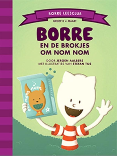 Afbeelding van Borre Leesclub Borre en de brokjes om Nom Nom