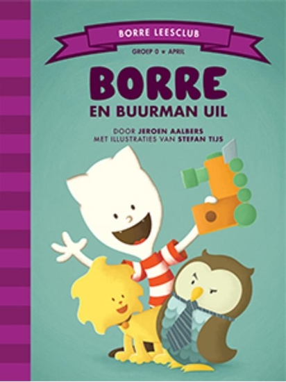 Afbeelding van Borre Leesclub Borre en buurman uil