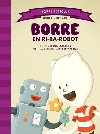 Afbeelding van Borre Leesclub Borre en Ri-ra-robot