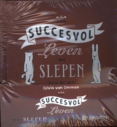 Afbeeldingen van Een succesvol leven, we slepen ons er wel doorheen - display 10 ex