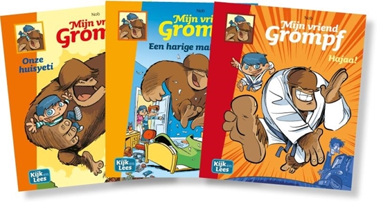 Afbeelding van Kijk en Lees AVI leespakket GROEP 6 - Mijn vriend Grompf