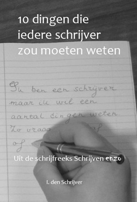 Afbeeldingen van Schrijven enzo! 10 Dingen die iedere schrijver zou moeten weten