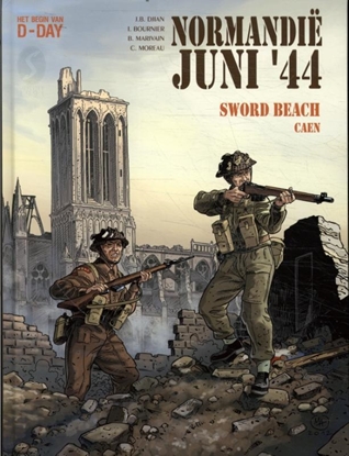 Afbeeldingen van Normandië JUNI '44 Sword Beach / Caen