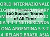 Afbeelding van 100 Soccer Teams of All Time