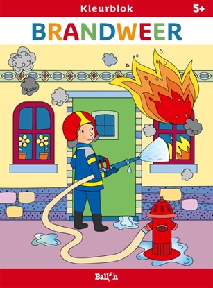 Afbeeldingen van Kleurblokken Kleurblok Brandweer