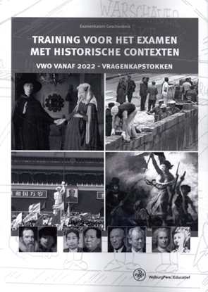 Afbeeldingen van Examenkatern vwo Training met Historische Contexten - vwo vanaf 2022 - vragenkapstokken