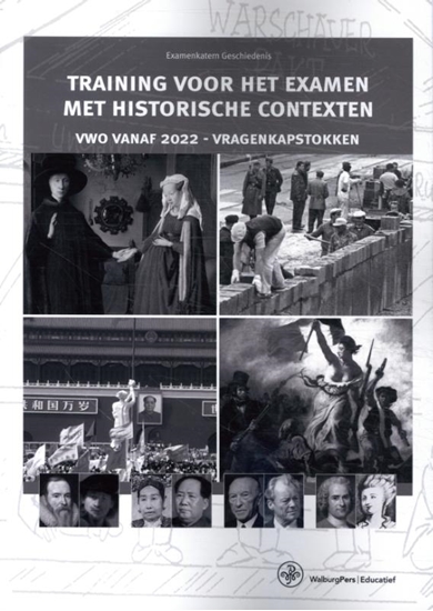 Afbeelding van Examenkatern vwo Training met Historische Contexten - vwo vanaf 2022 - vragenkapstokken