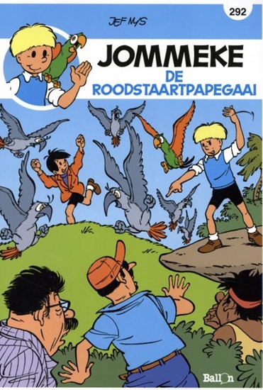 Afbeelding van Jommeke De roodstaartpapegaai